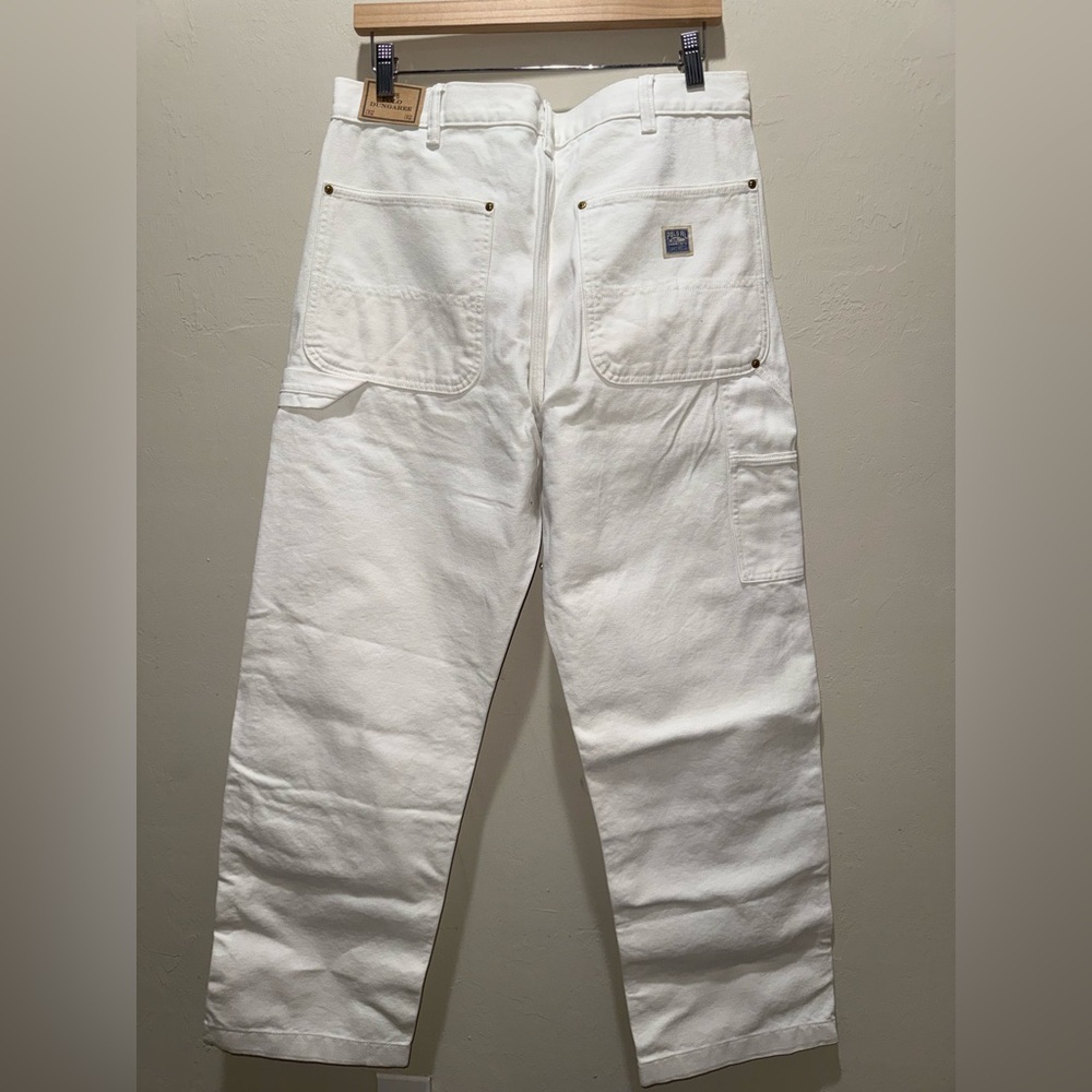 Polo by Ralph Lauren Men's Cream Straight Jeans - Picture 4 of 6